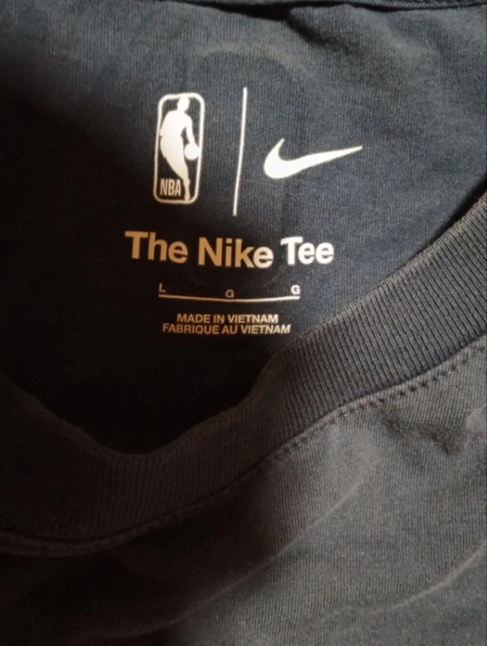 Jordan Brand Dallas Mavericks Luka Dončić #77 Navy NBA Name & Number T-Shirt Men